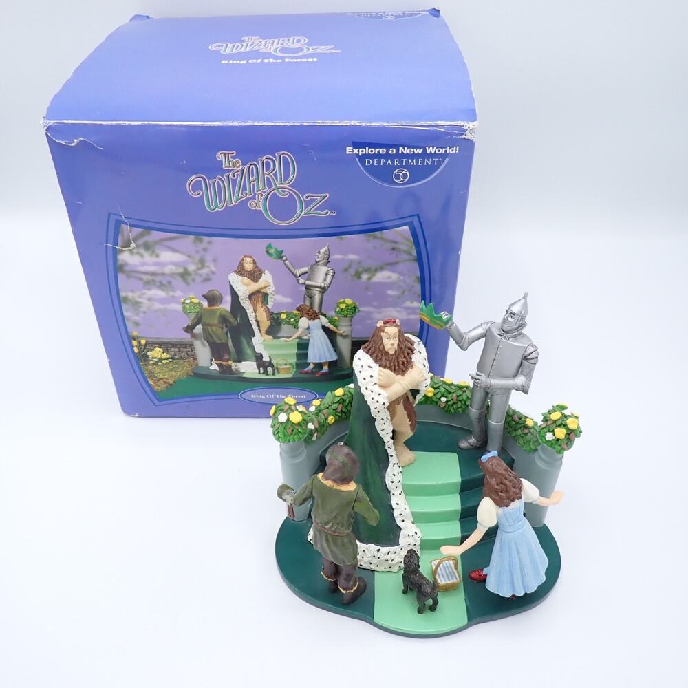 Dept 56 Wizard of Oz King of the Forest Figurine 2006 w/Box
